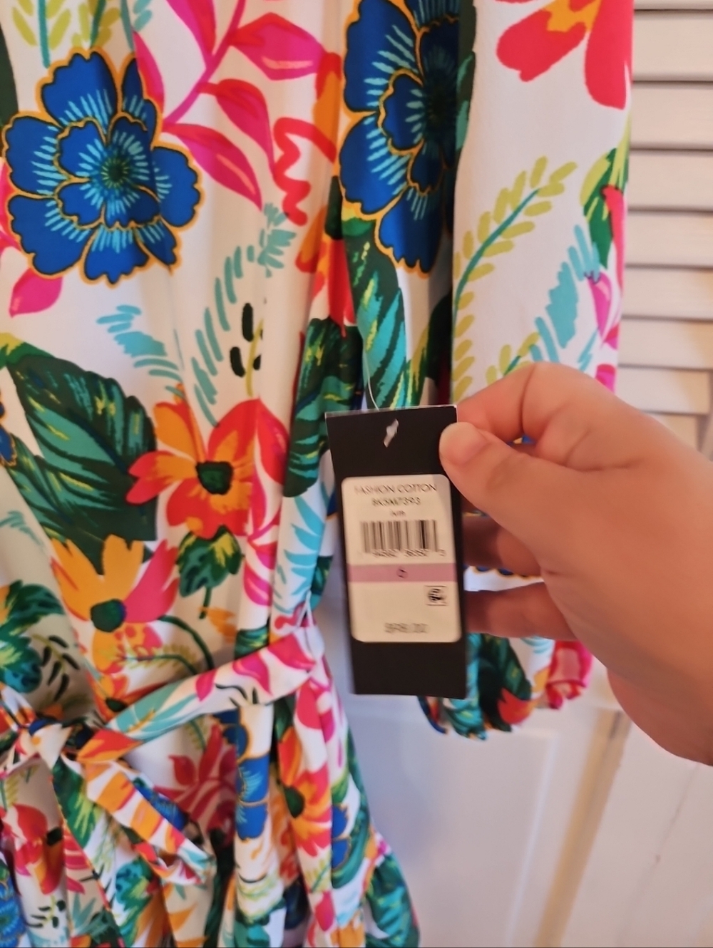 NWT Jessica Howard Dress 6 Floral Tropical Destination Resort Lined Pockets - Picture 4 of 11